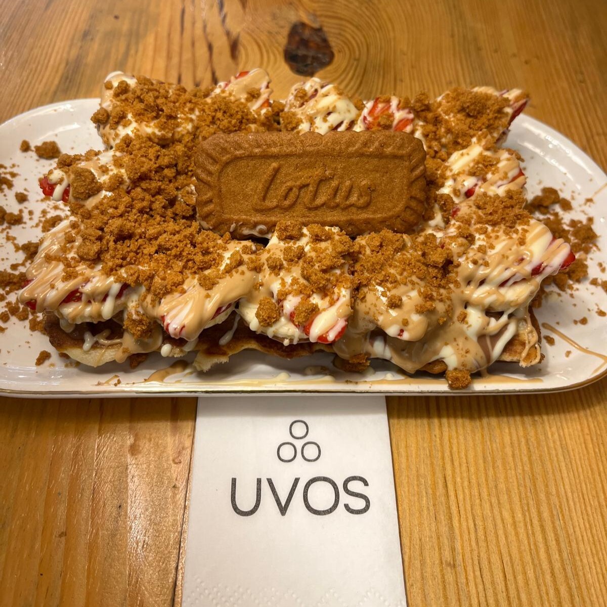 Belçika Lotus Waffle
