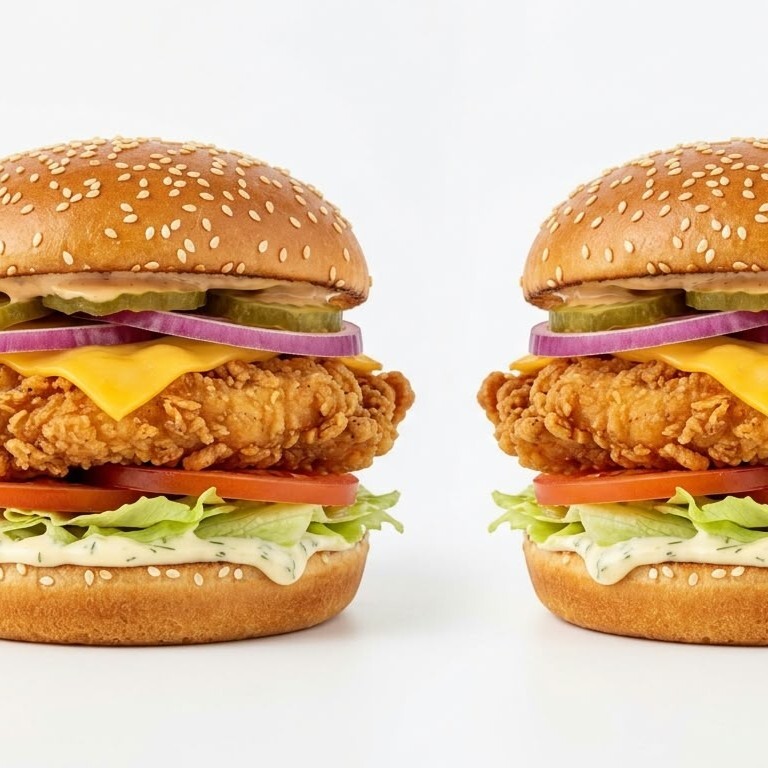 2 Tavuk Burger