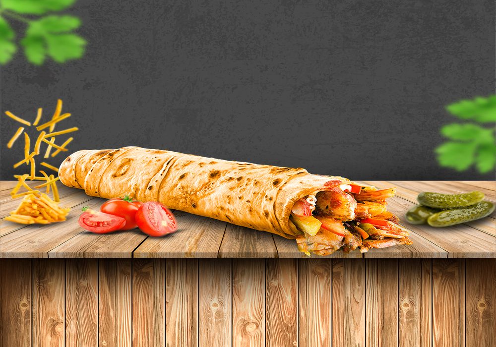 Kaşarlı Zurna Tavuk Döner Dürüm