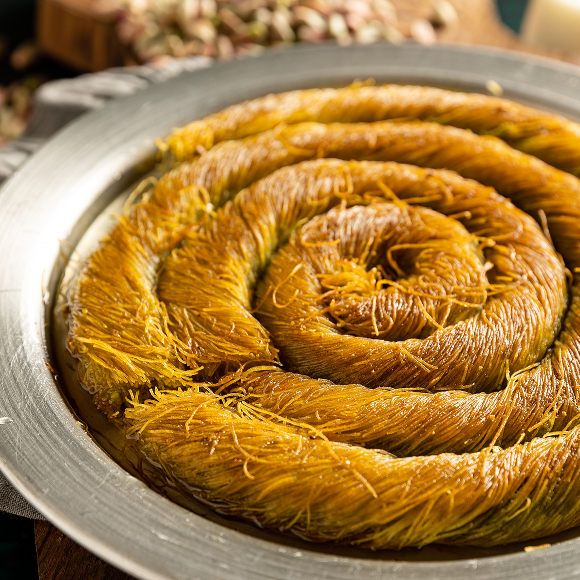 Sütlü Fıstıklı Kadayıf (1kg)