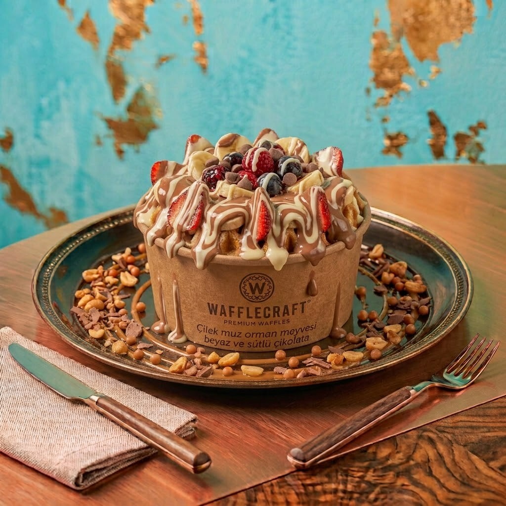 Çikolata Bahçesi Waffle BOWL