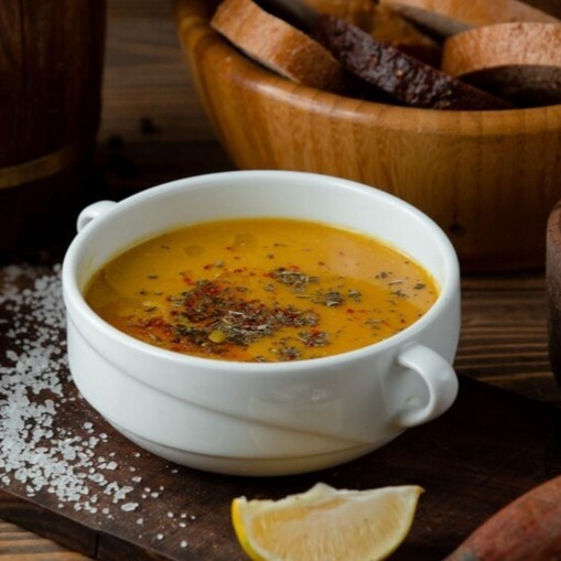 Tavola Usulü Süzme Mercimek Çorbası