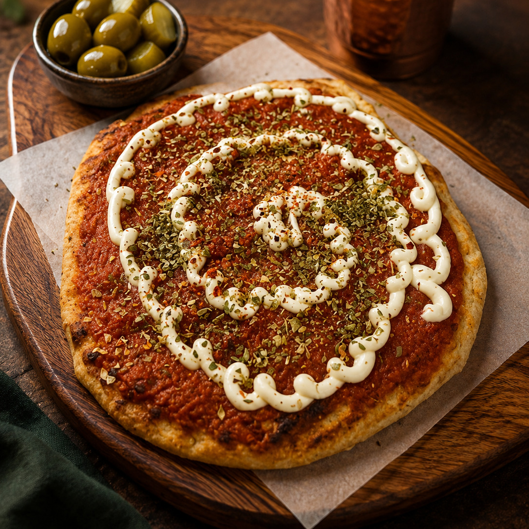 Yuvarlak Kaşarlı Tost