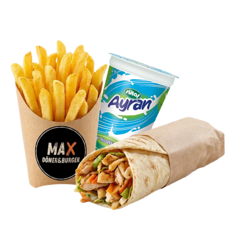 Standart Small Tavuk Dürüm (Menü)
