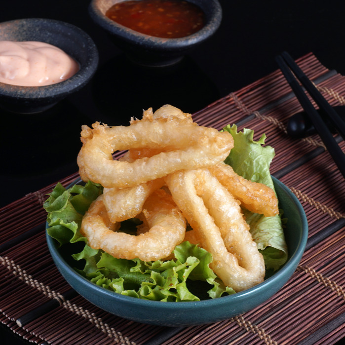 Tempura Kalamar(Kızarmış Kalamar,8 adet)