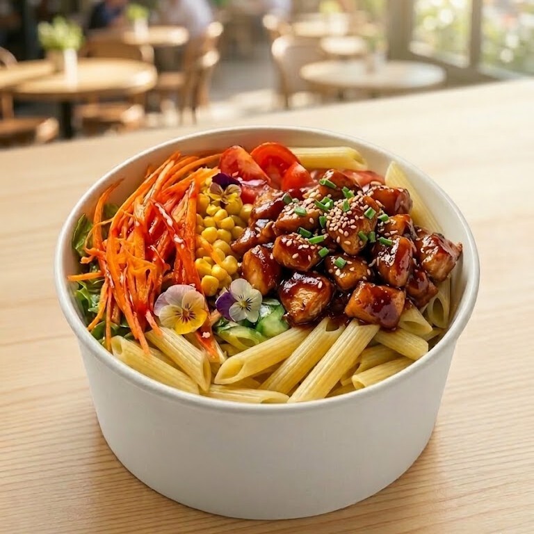 Kovada BBQ Soslu Tavuklu Penne