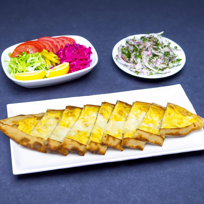 Troia Yumurtalı Kaşarlı Pide