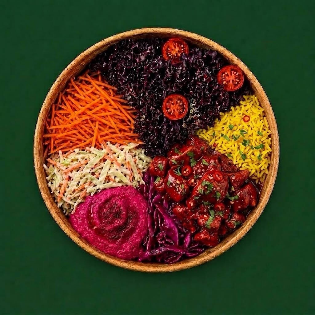 Acı Soslu Tavuk Bowl