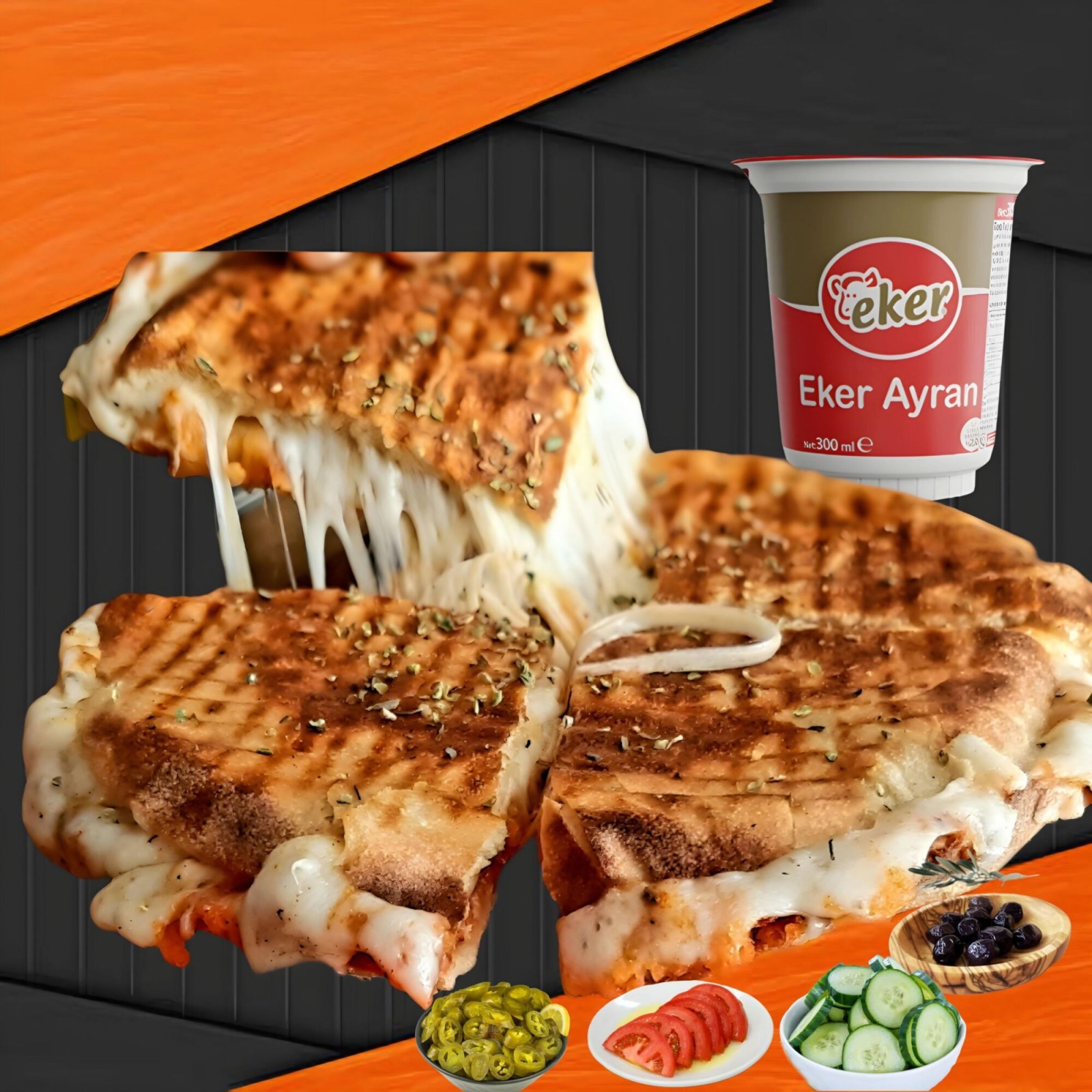 Bazlama Tost Menü