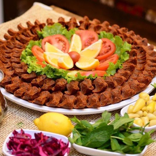 Sultan Sofrası Porsiyon Çiğ Köfte (1 kg.) (Garnitürsüz)