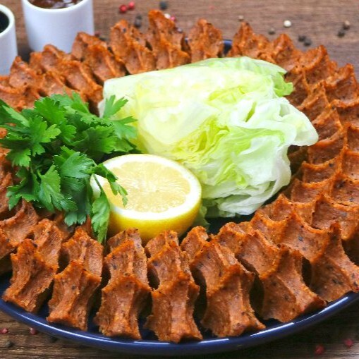 500 Gr Çiğ Köfte Menü + 1 lt ayran