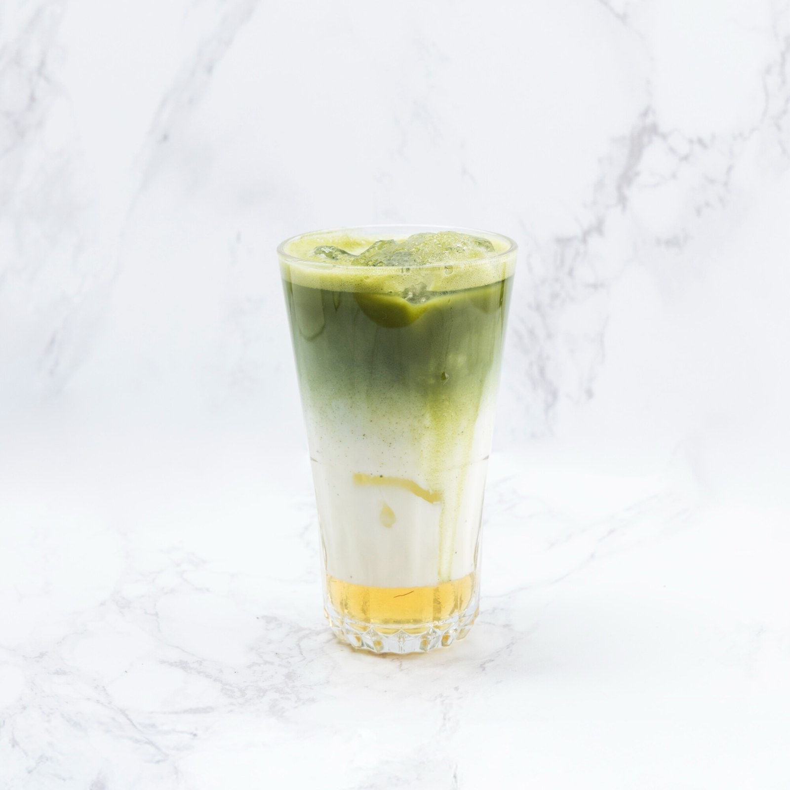 Iced Vanilla Matcha Latte