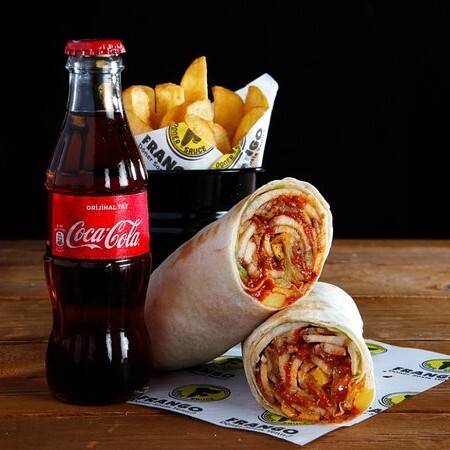 Tavuk Dürüm + Cips + Kola+