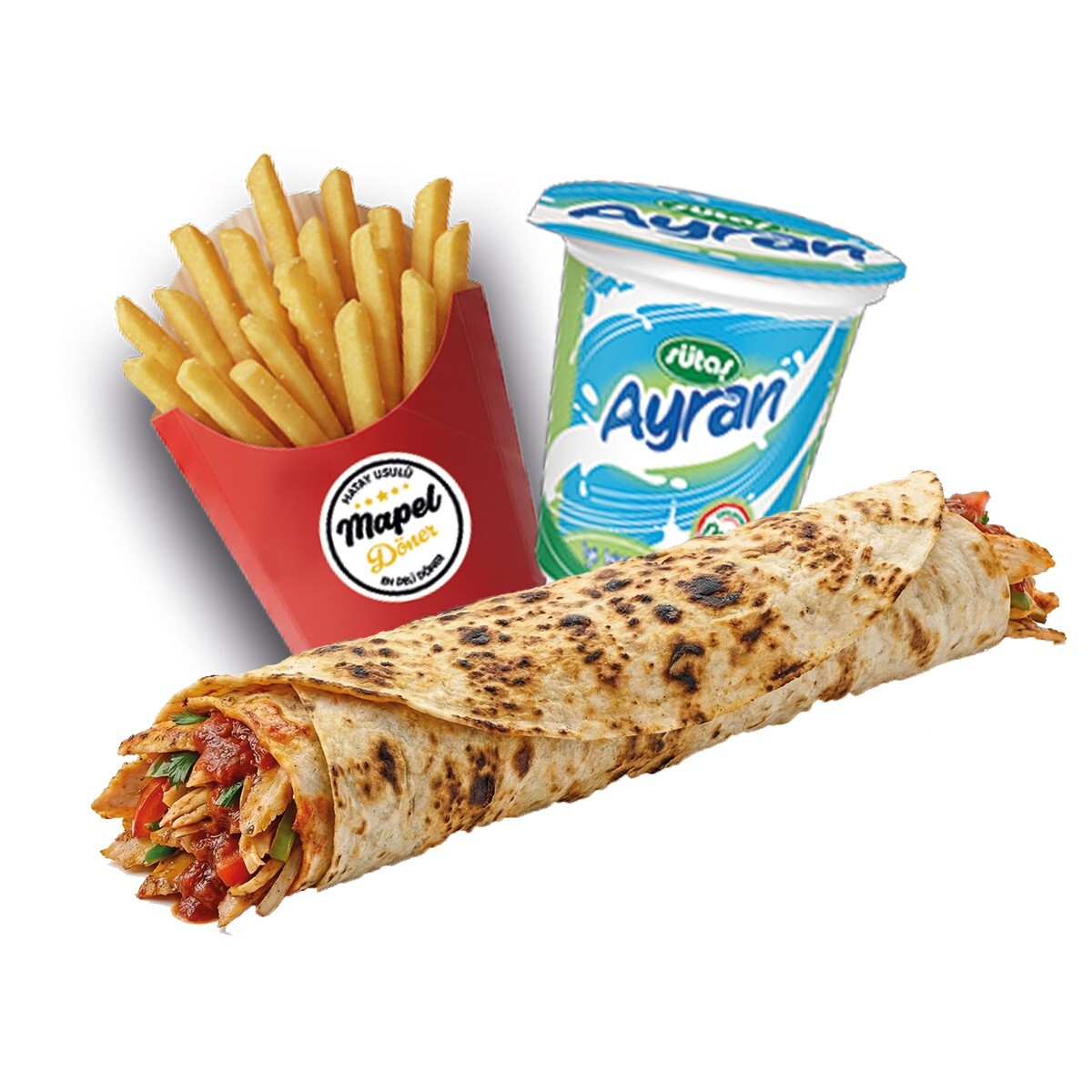 Avantaj Zurna Tavuk Döner Dürüm Menü