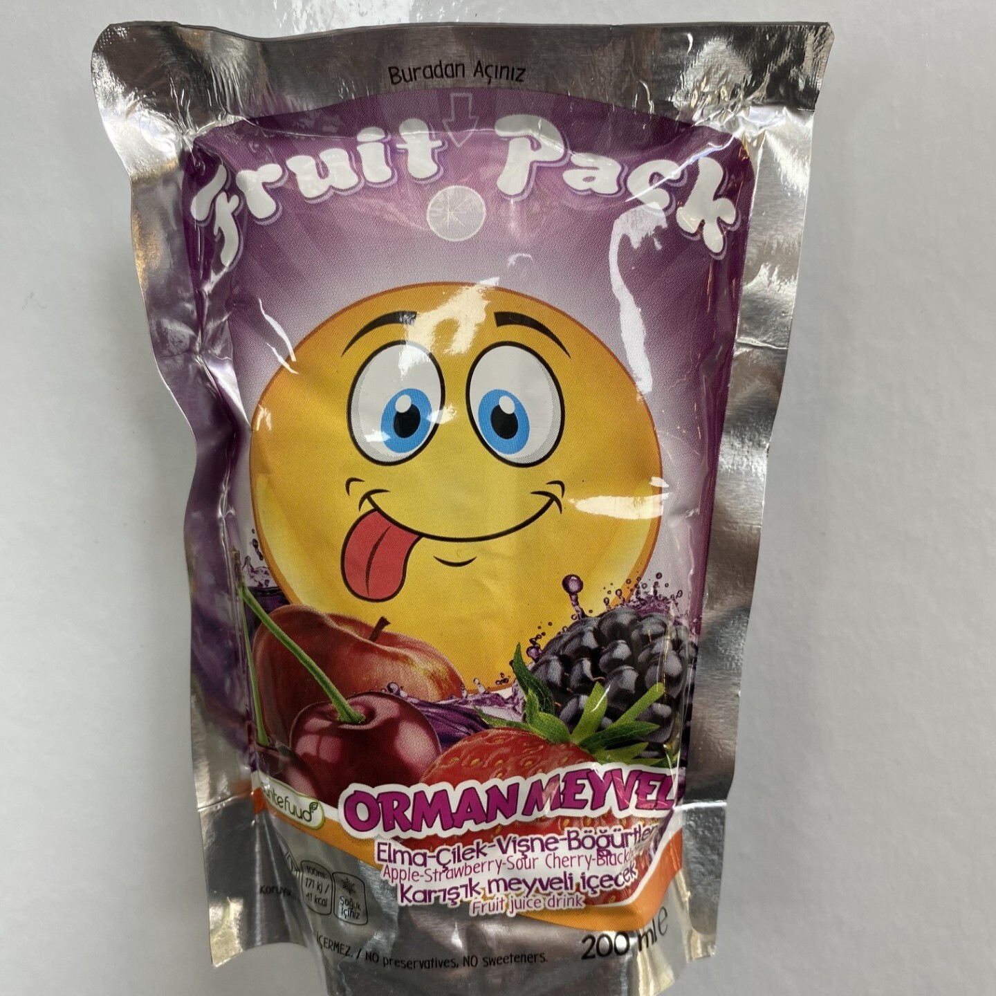 Fruit Pack Orman Meyveli 200ml