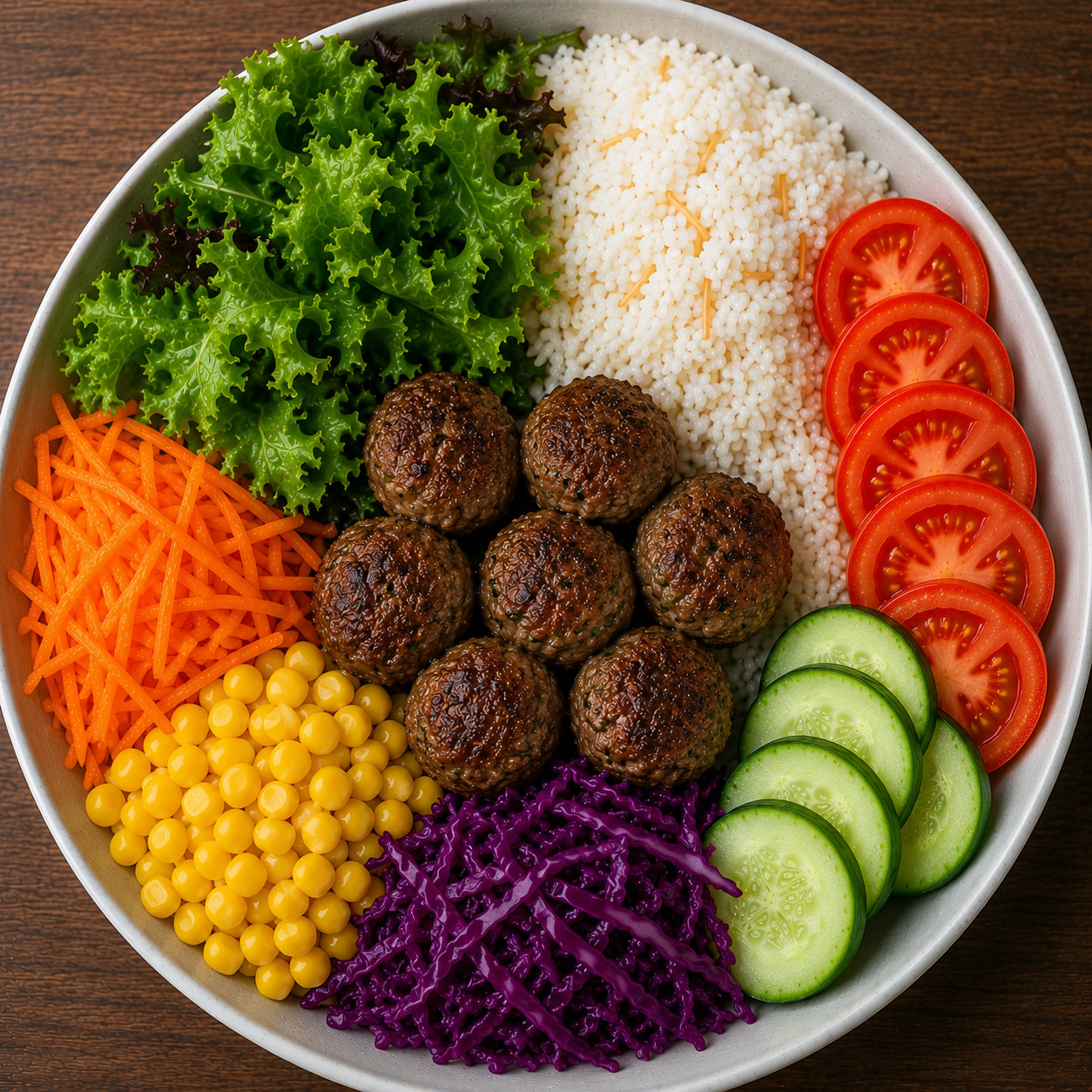 Misket Köfteli Bowl
