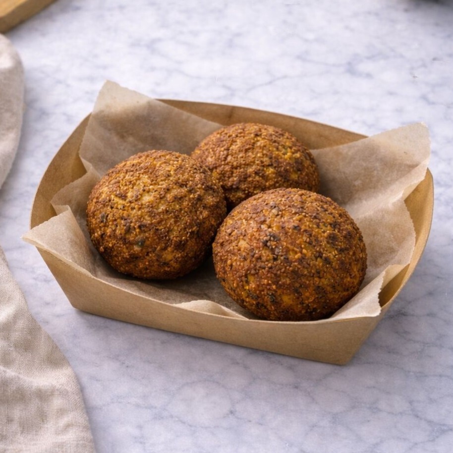 3'lü Humus Dolgulu Çıtır Falafel