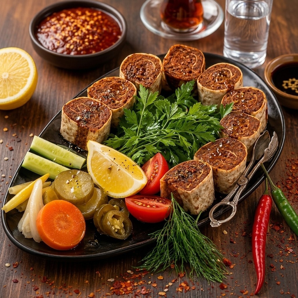 Suşi El Yoğurması Çiğ Köfte
