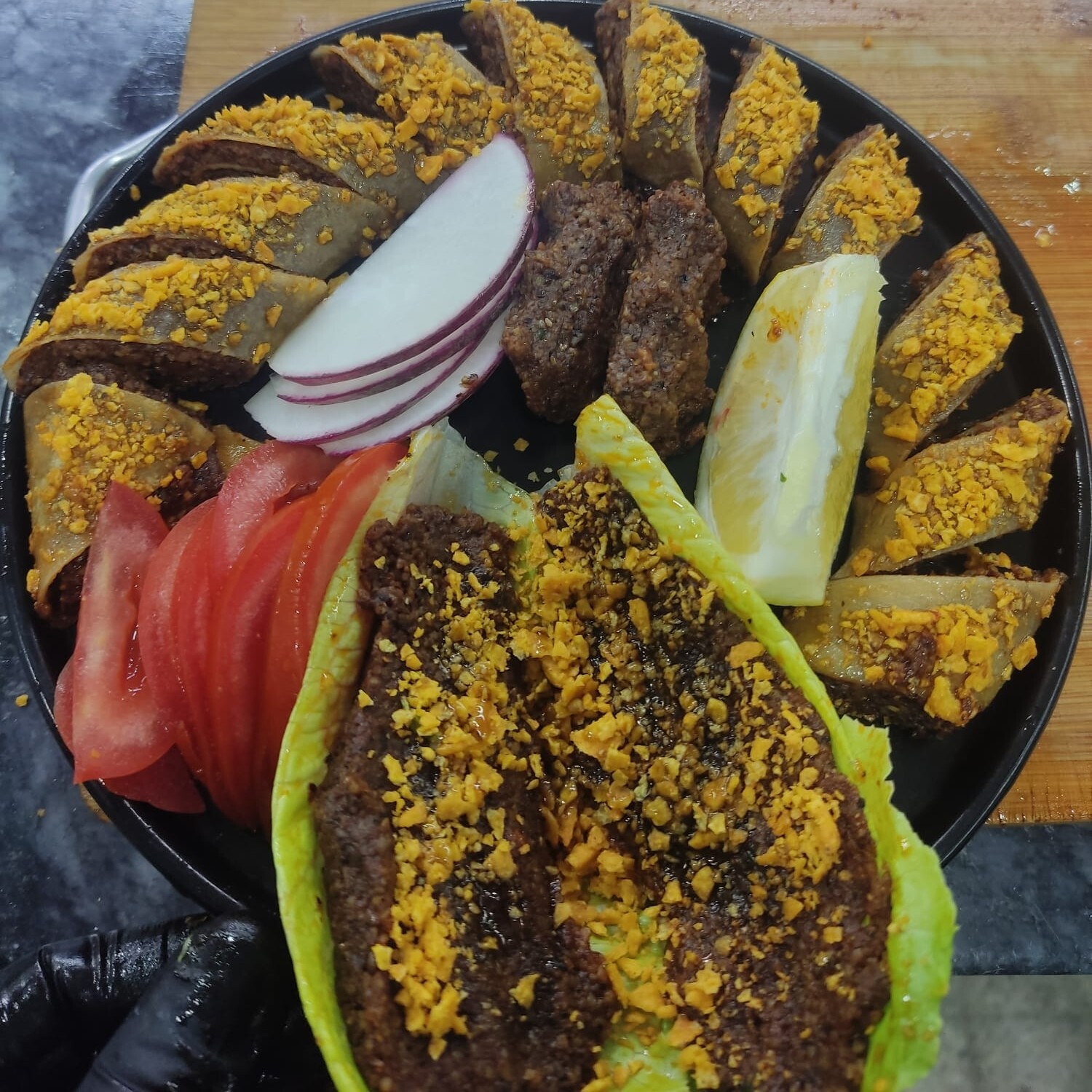 Çiğ Köfte Doritoslu Porsiyon