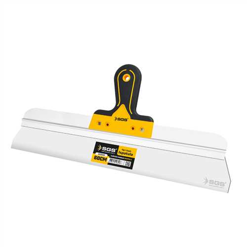 EĞRİ SAPLI ISPATULA 60 CM (PASLANMAZ ÇELİK)