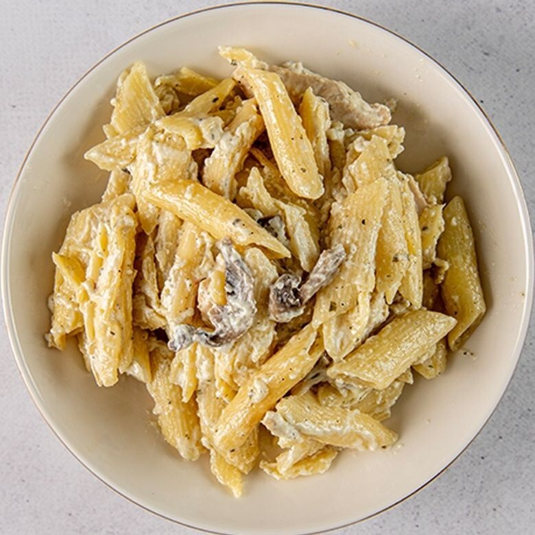 Penne Kremalı Tavuklu