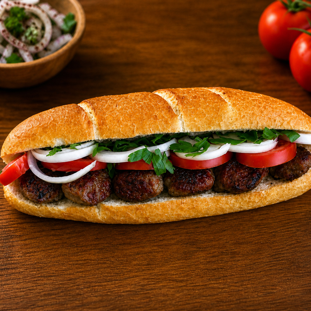 Tam Ekmek Arası Köfte