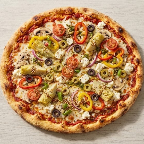 Akdeniz Pizza (Büyük Boy)