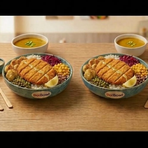 2 x Schnitsel Bowl Menü
