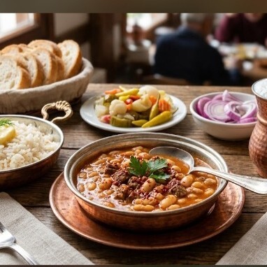 Efsane Kuru Fasulye Pilav Menü