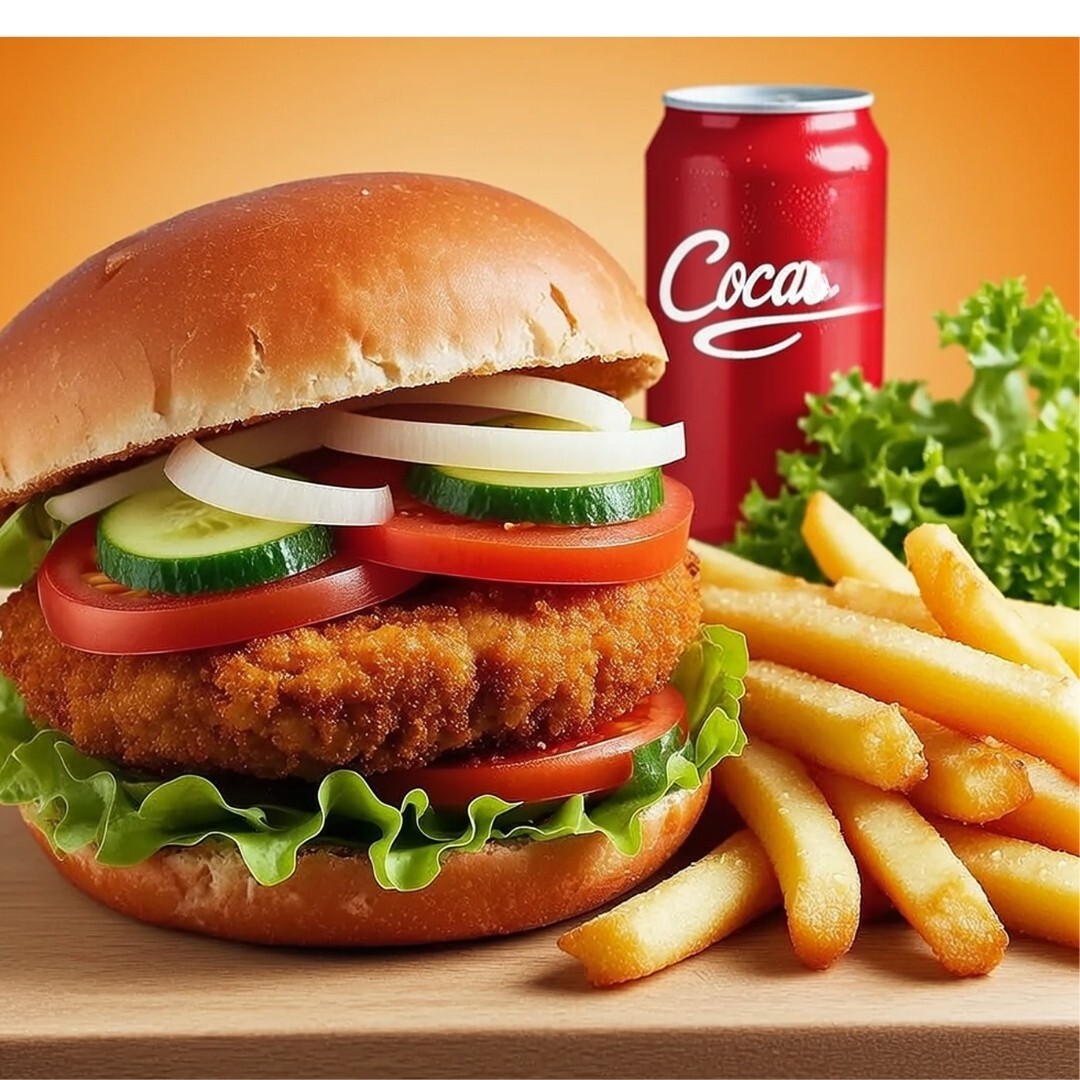 Tavuk Burger Menü