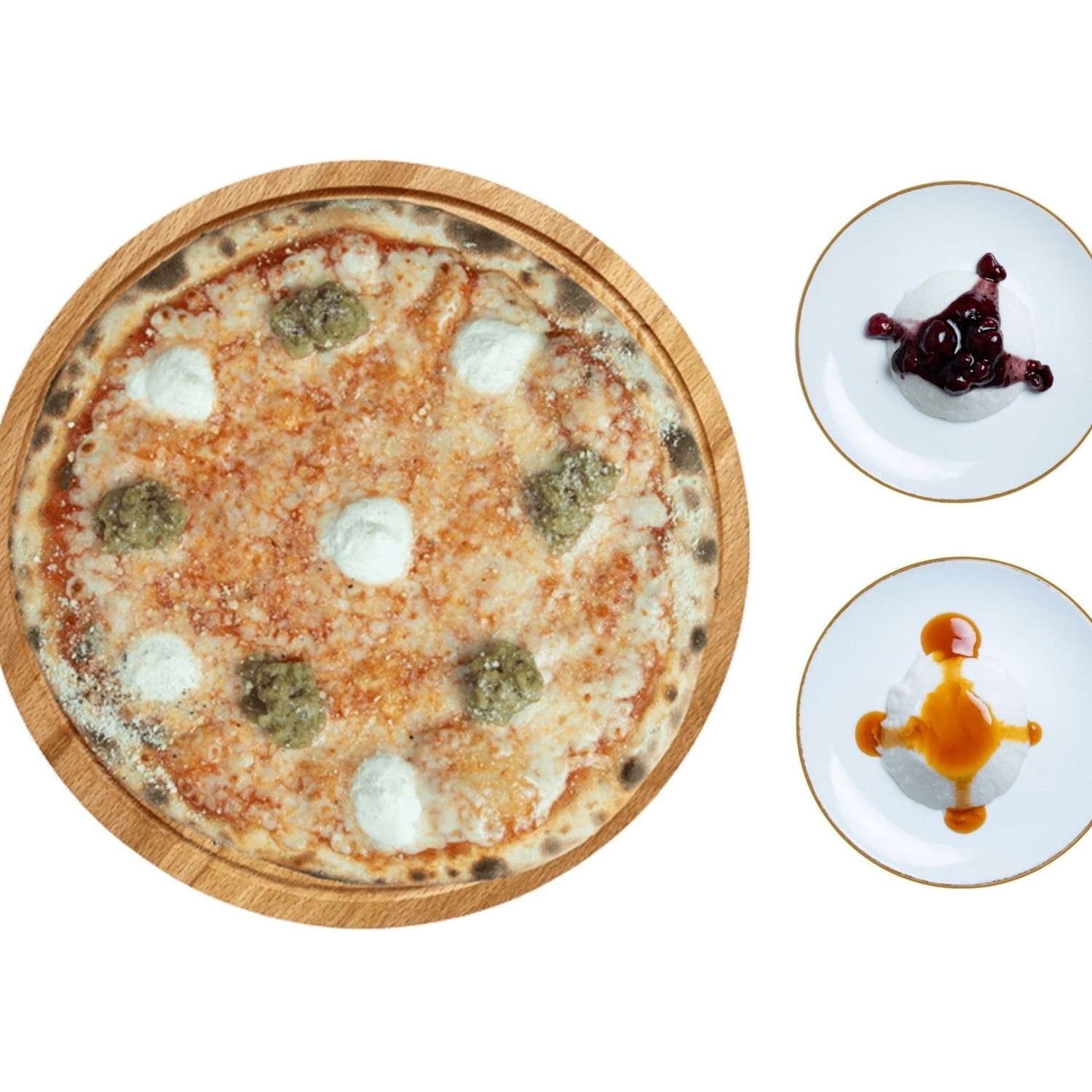 İsli Patlıcan Pizza (Orta)