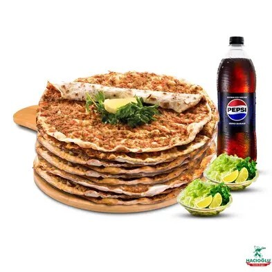 10 Lahmacun + 1lt Cola