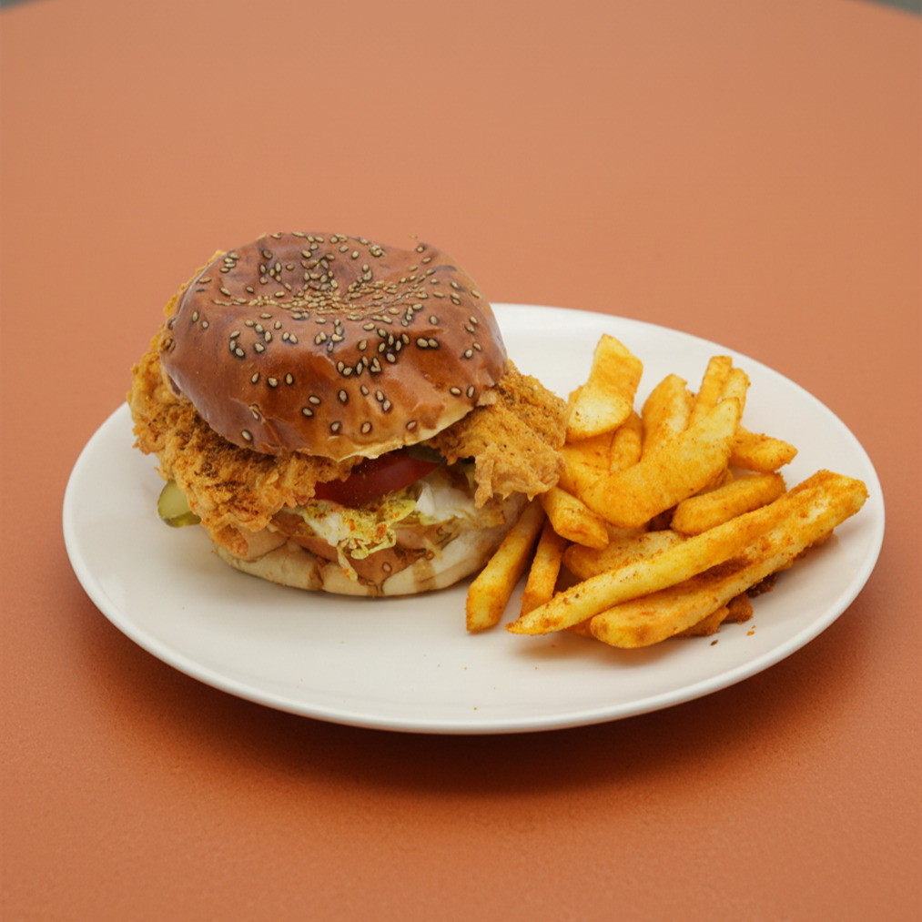 Acılı Çıtır Burger