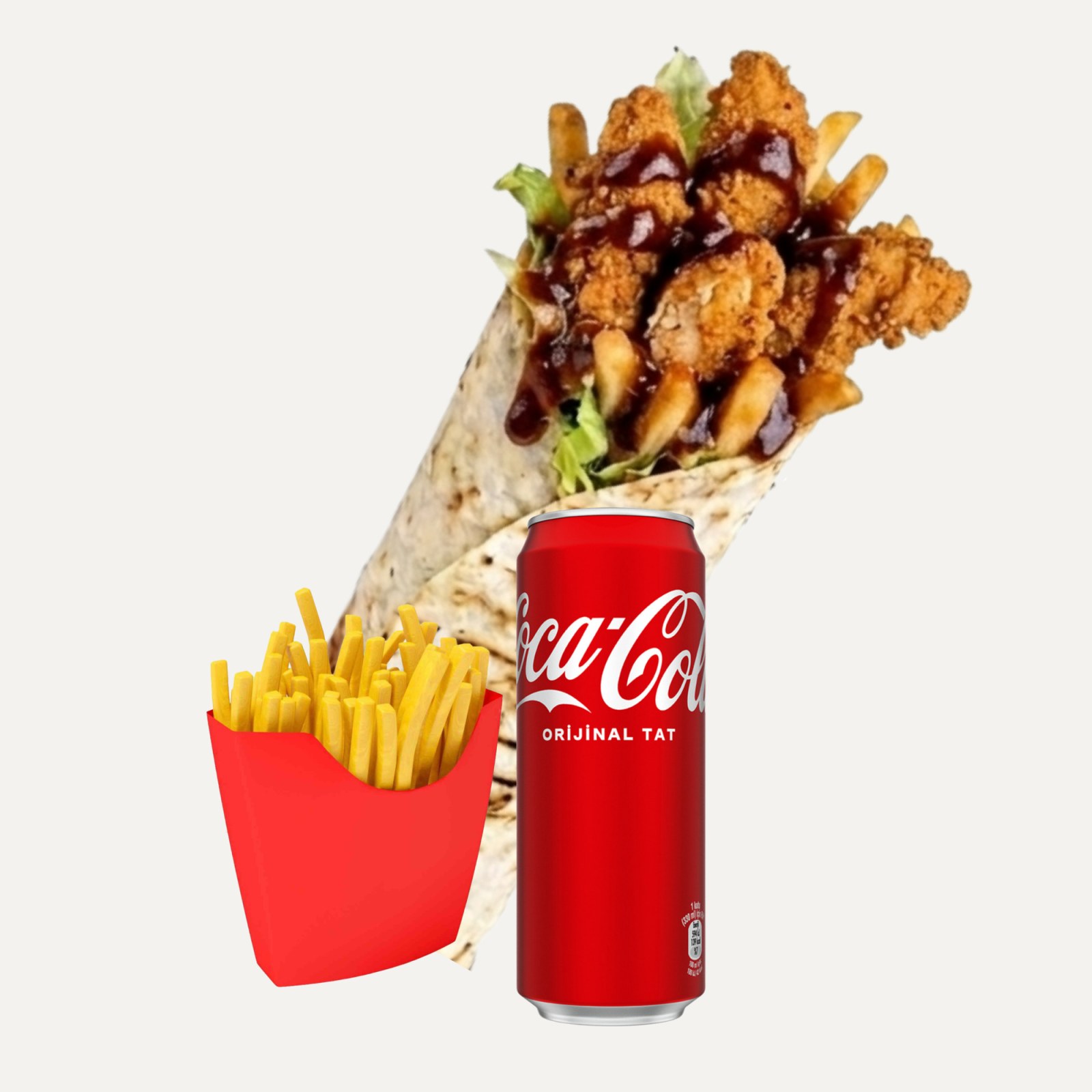 Bbq Cajun Dürüm Menü