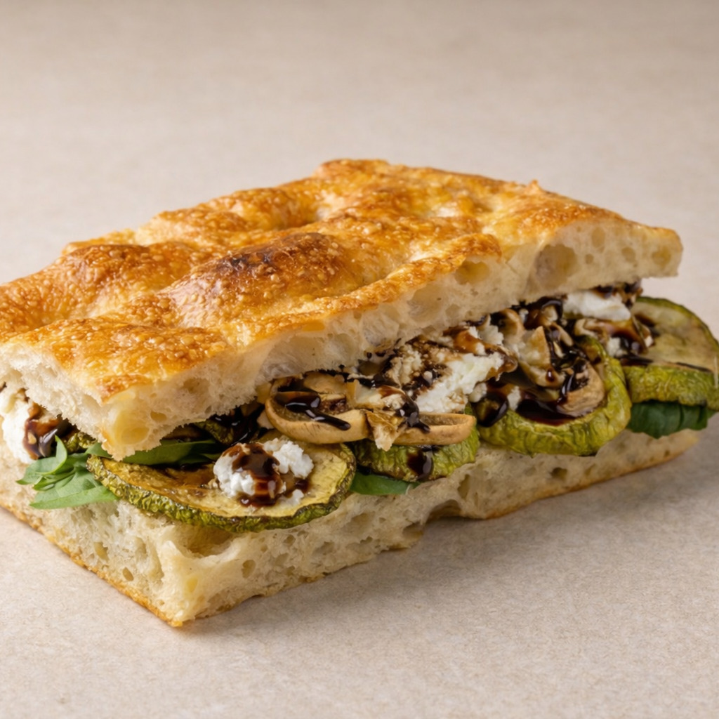 Izgara Kabaklı Sandviç