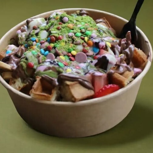 Antep Soslu Waffle 1 porsiyon