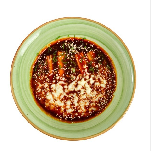 Acılı Peynirli Tteokbokki