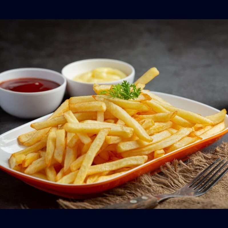 Kızartma Patates Tabağı