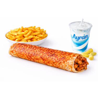 Öğrenci Tavuk İncik Dürüm Menü