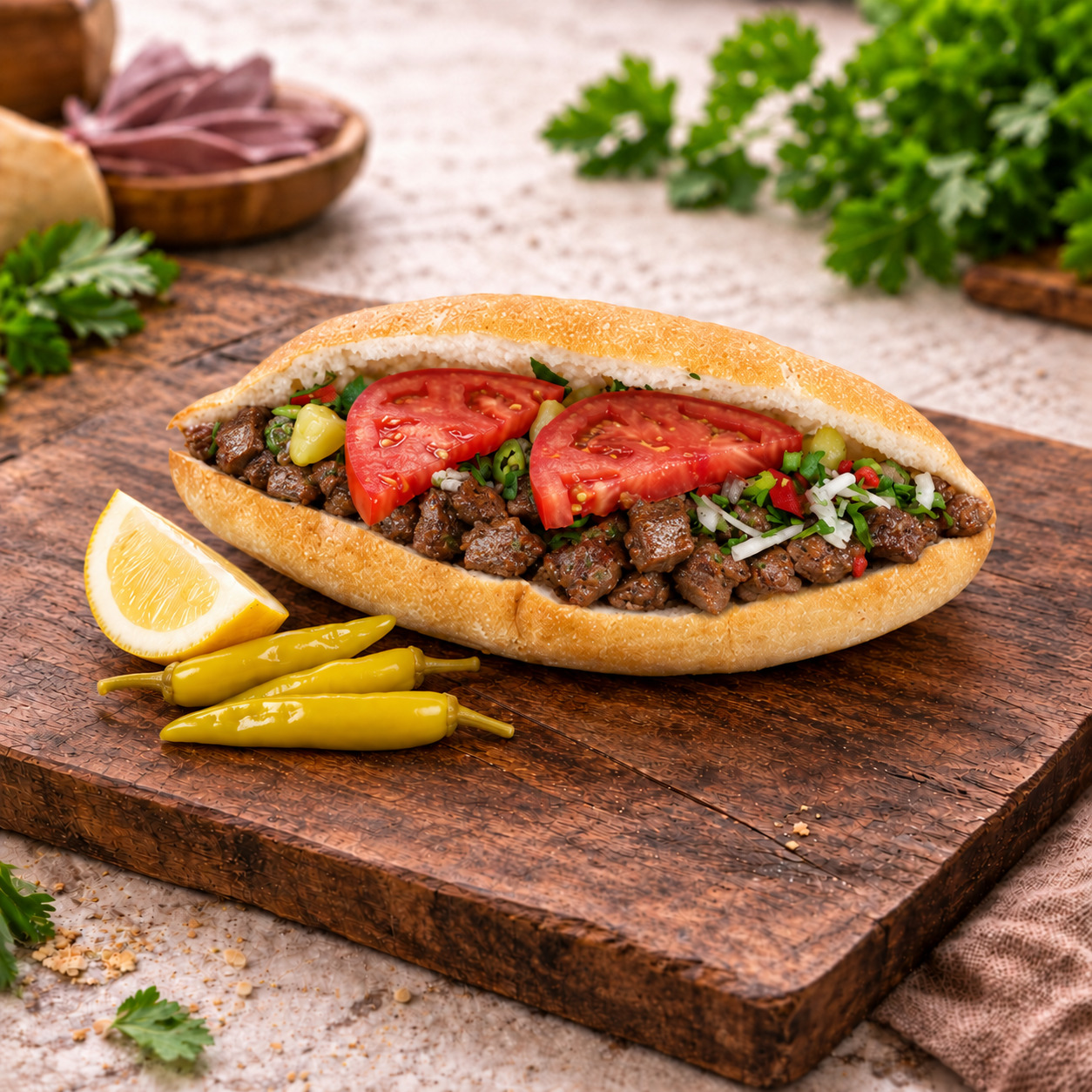 Arnavut Ciğeri(Ekmek Arası)