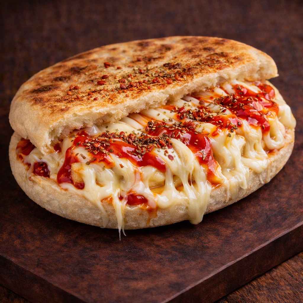 Bol Kaşarlı Bazlama