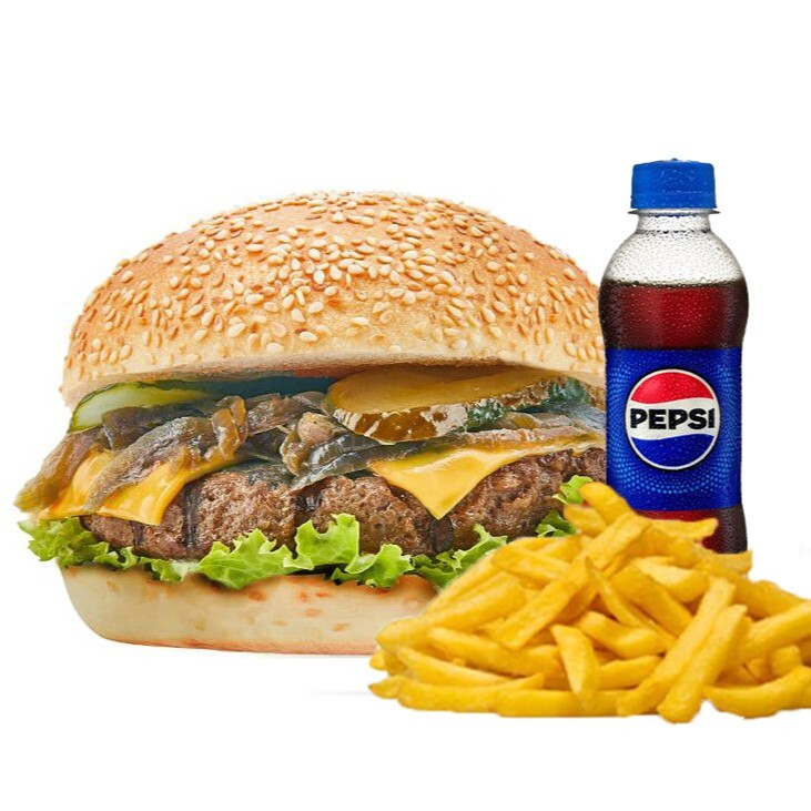 Detroi̇t Kavurmalı Burger Menü
