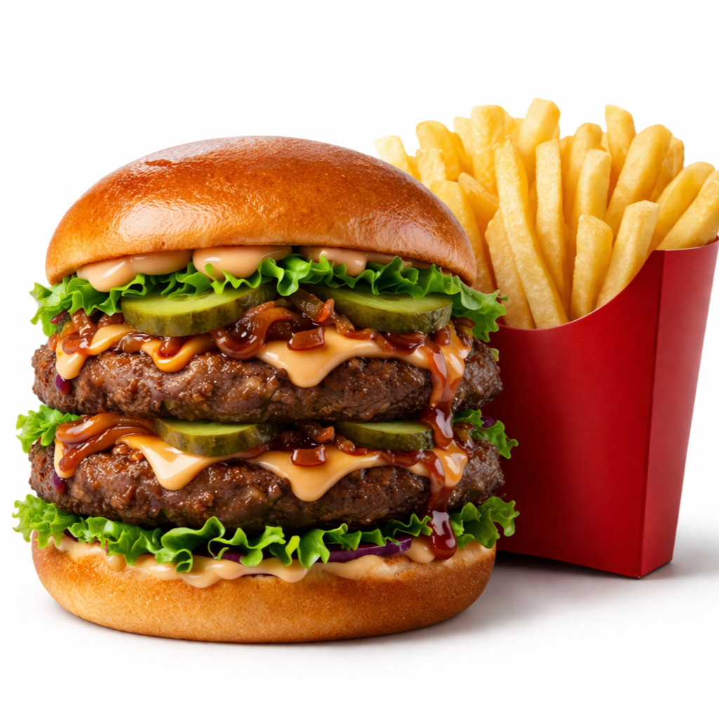 Dubleks Barbekü Burger