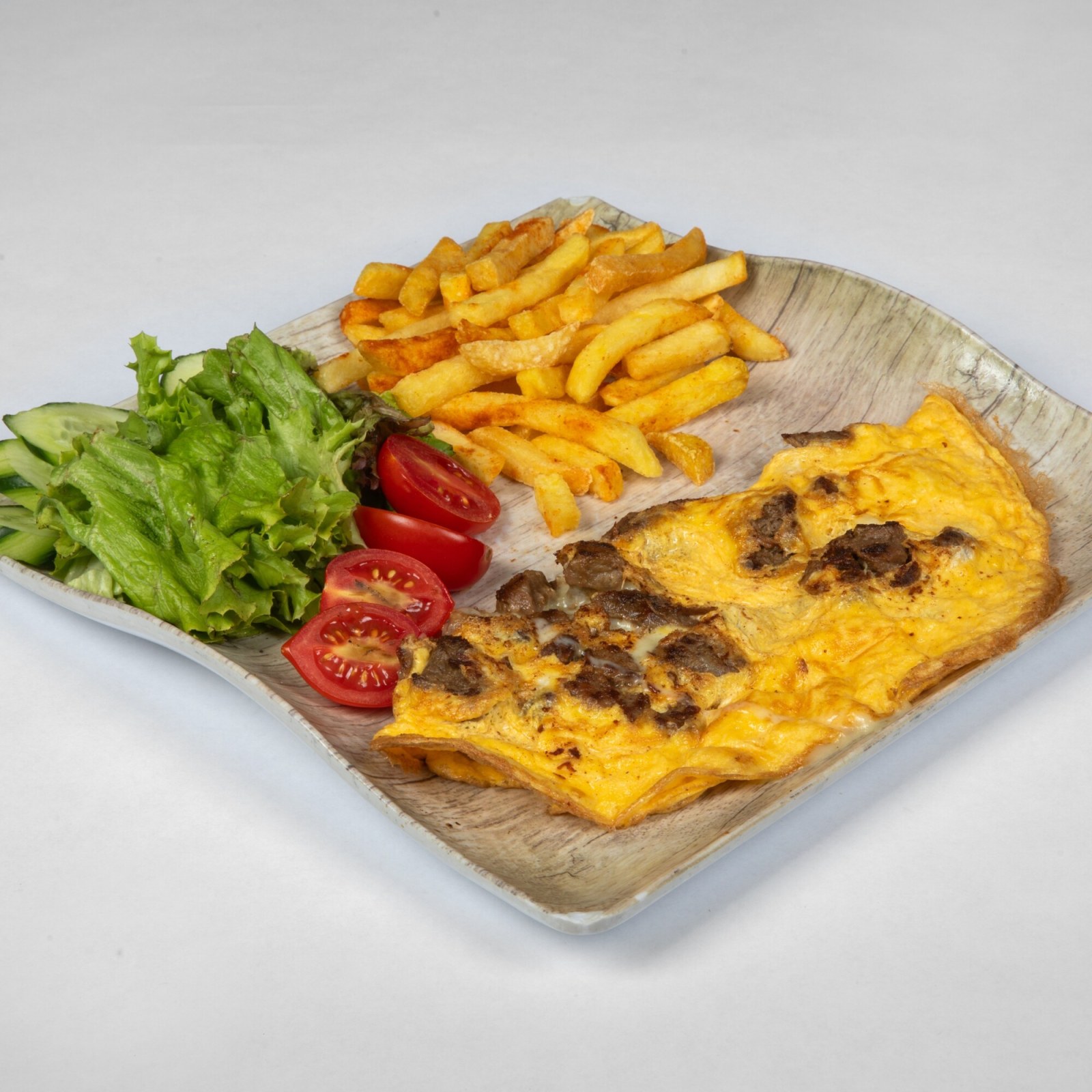 Kavurmalı Omlet