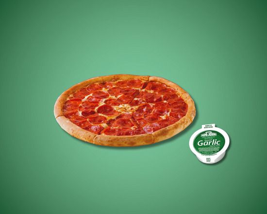 Orta Boy Peperoni Pizza + Sarımsak Sos