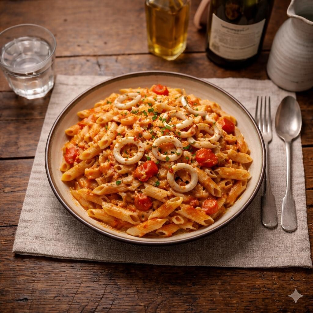 Kalamarlı Penne