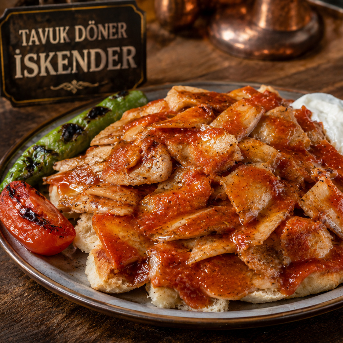 Tavuk Döner İskender