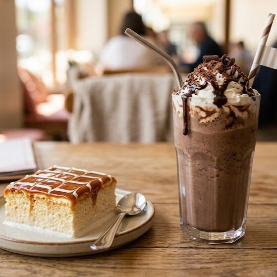 Çikolatalı Milkshake + TRİLİÇE
