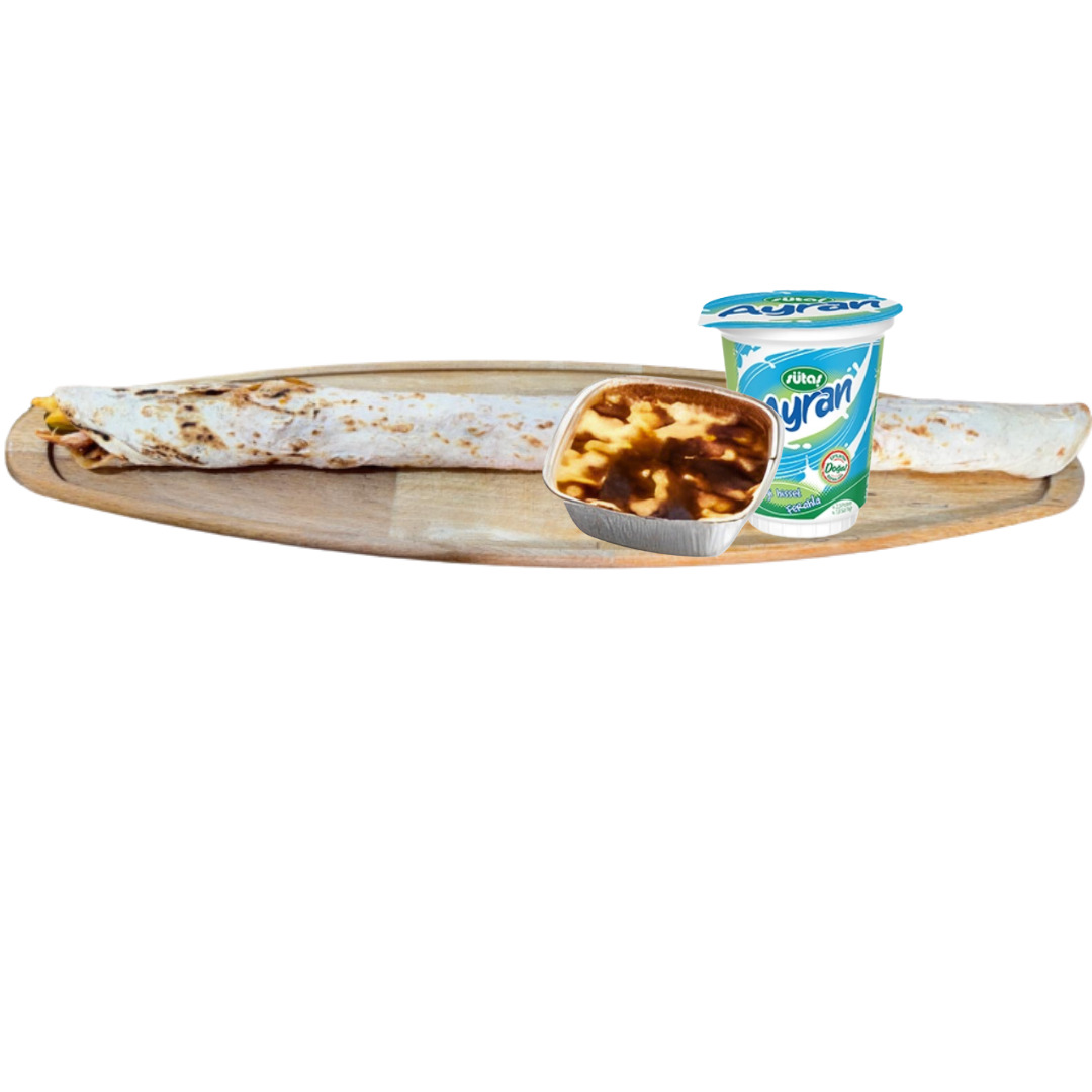 Zurna Tavuk Döner Dürüm+Tatlı+Ayran