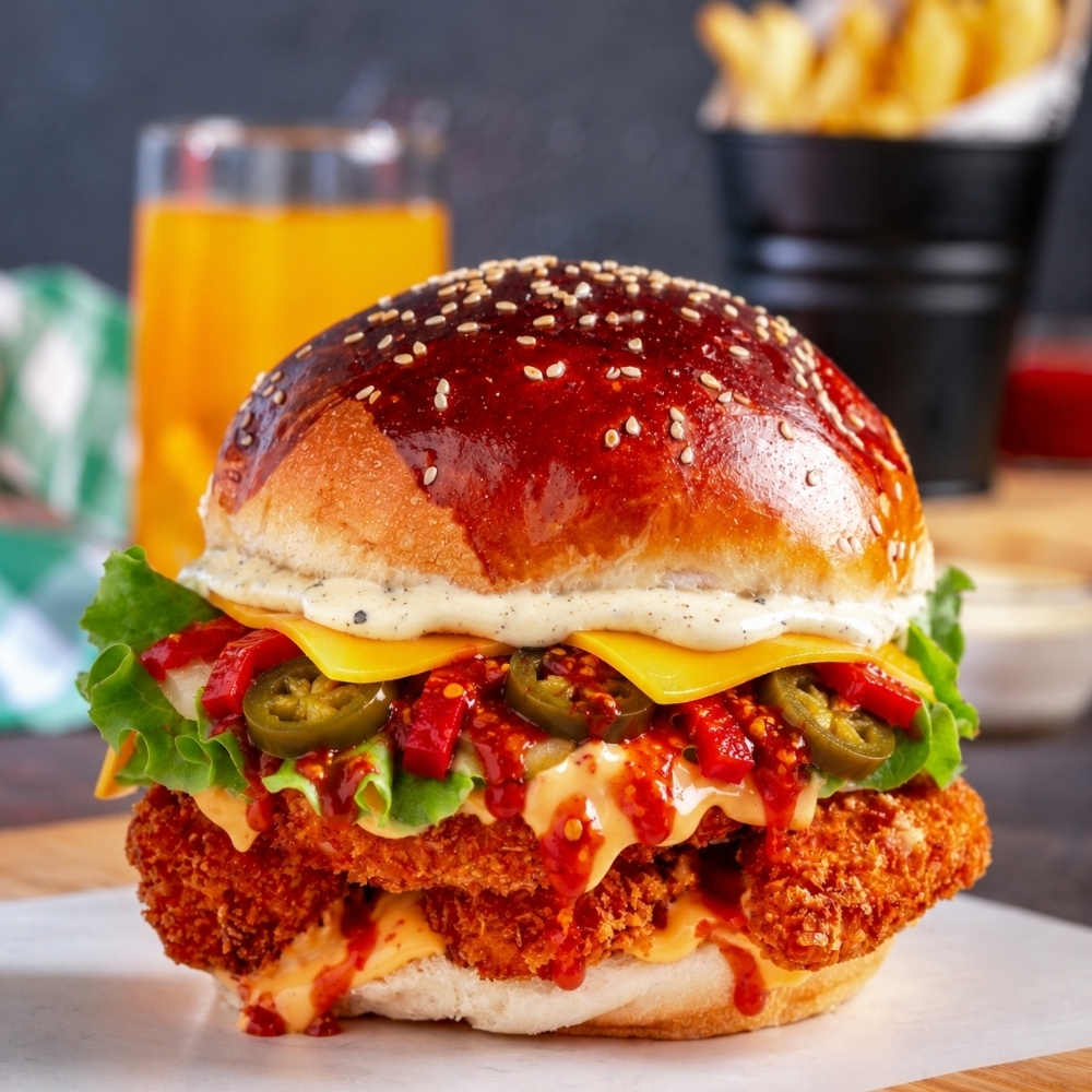 Belçika Mexicano Cıtır Burger